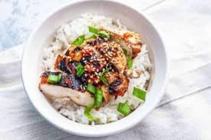 Chilli Garlic Chicken with Bok Choy
