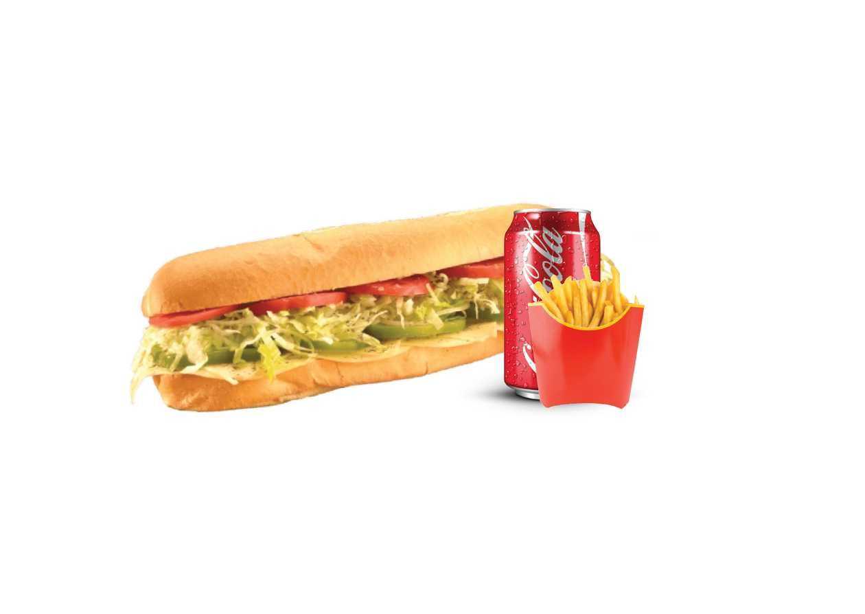 Large Vegetables Sandwich