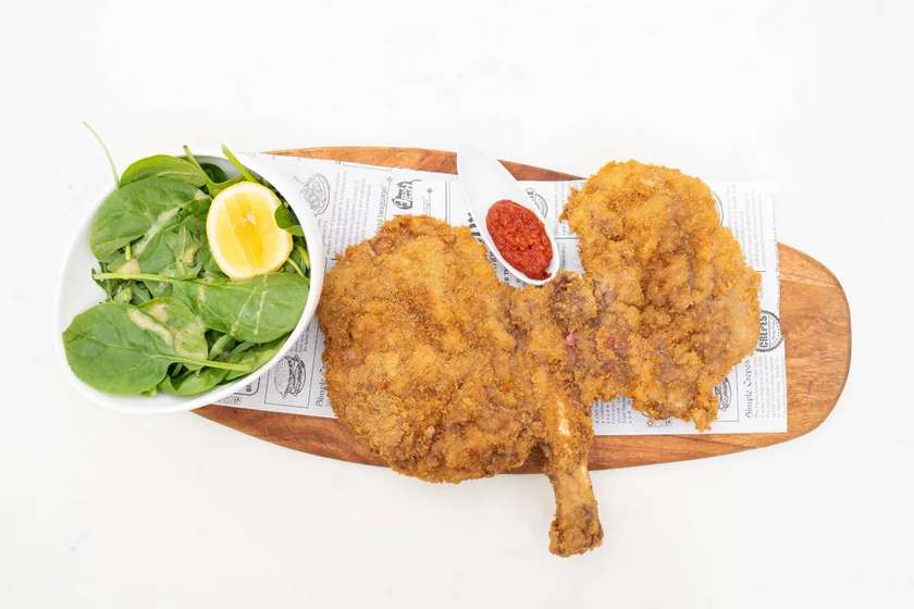 Snitel Din Antricot Vită - Recomandat pentru 2 Persoane