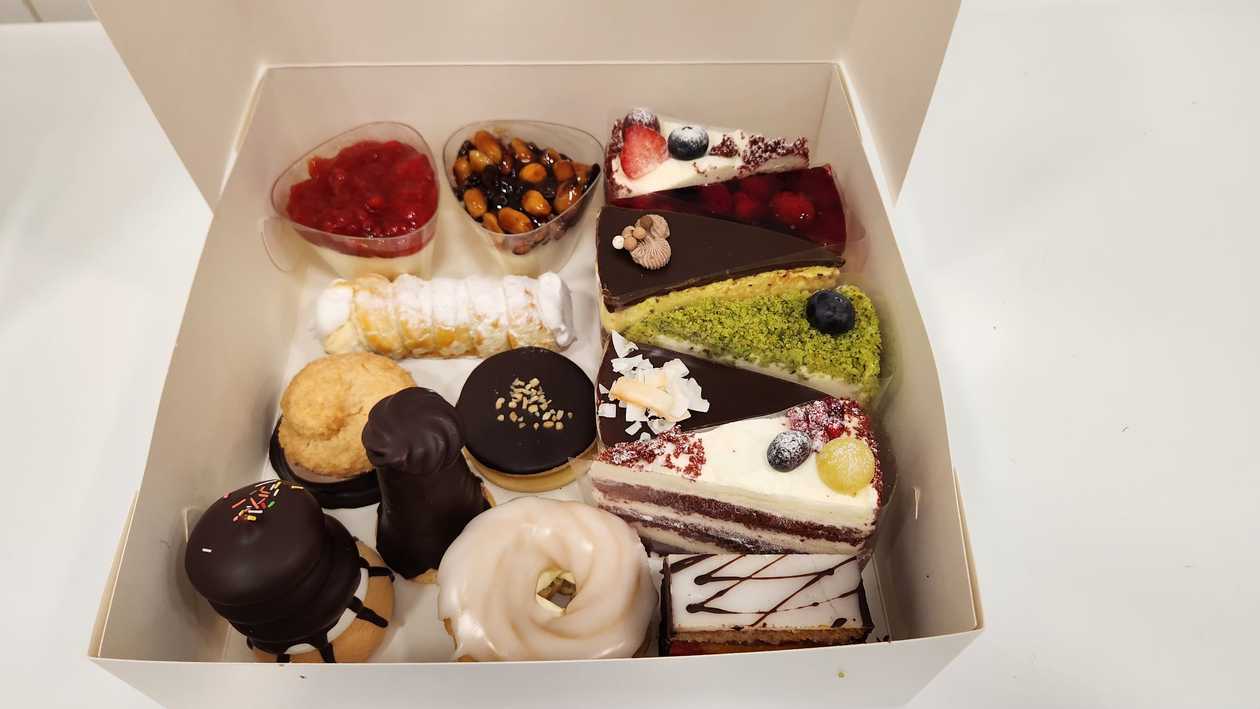 Mix of Cakes and Desserts