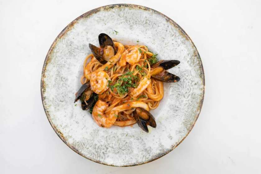 Spaghetti cu Fructe de Mare