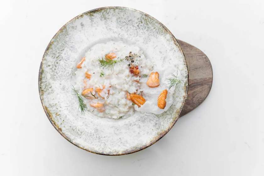 Risotto cu Somon