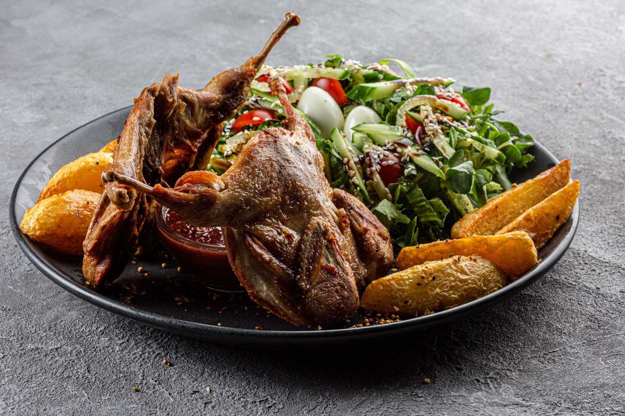 Roasted Quails