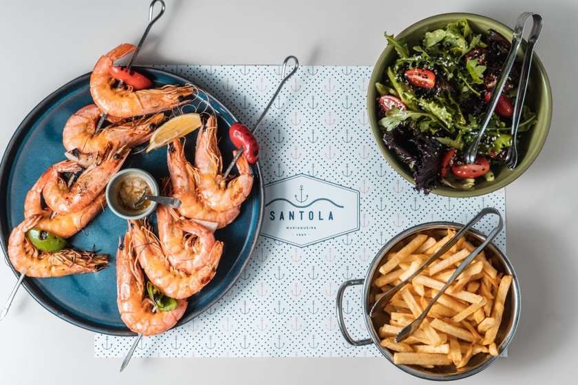 Grilled Prawn Platter