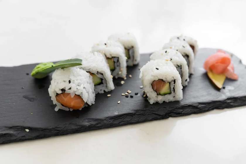 Salmon Cucumber Maki