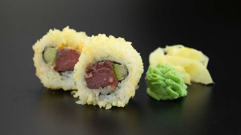 9. Karai maguro panko maki