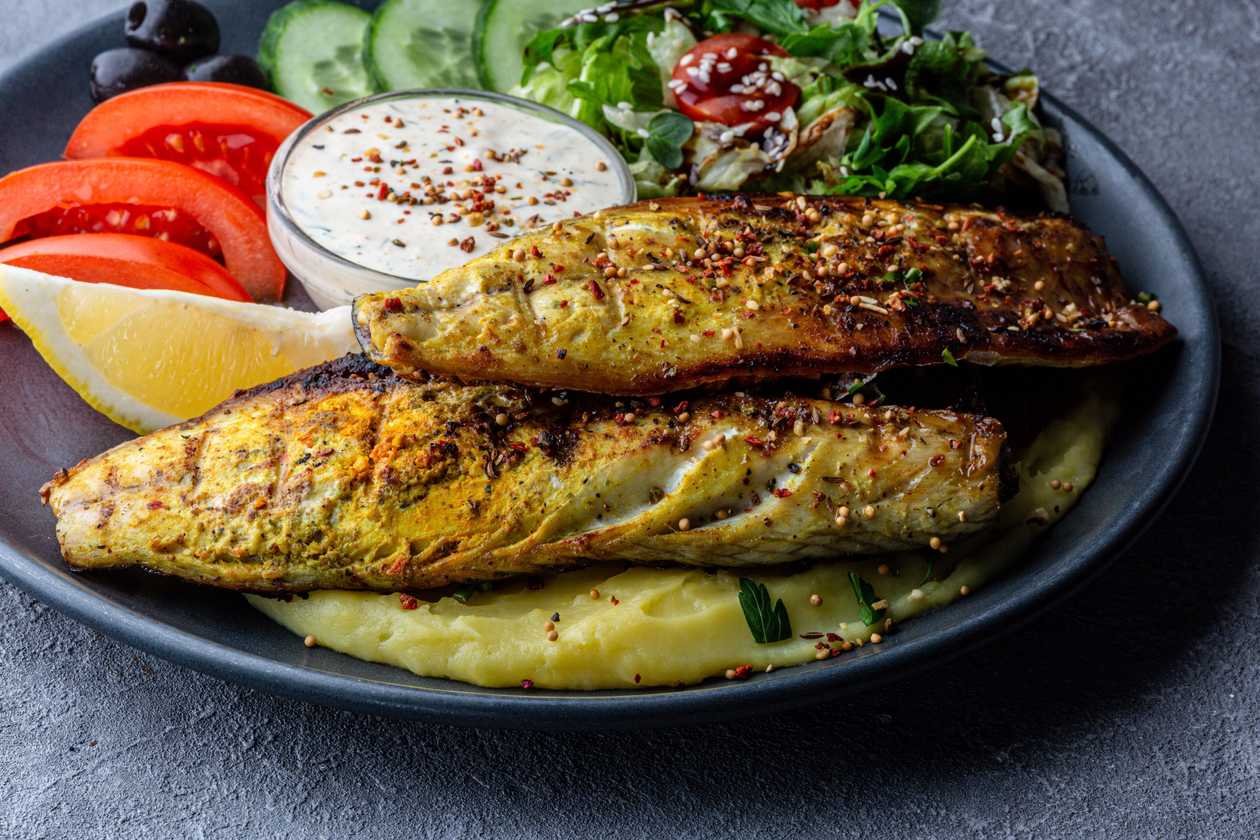 Grillitud skumbria