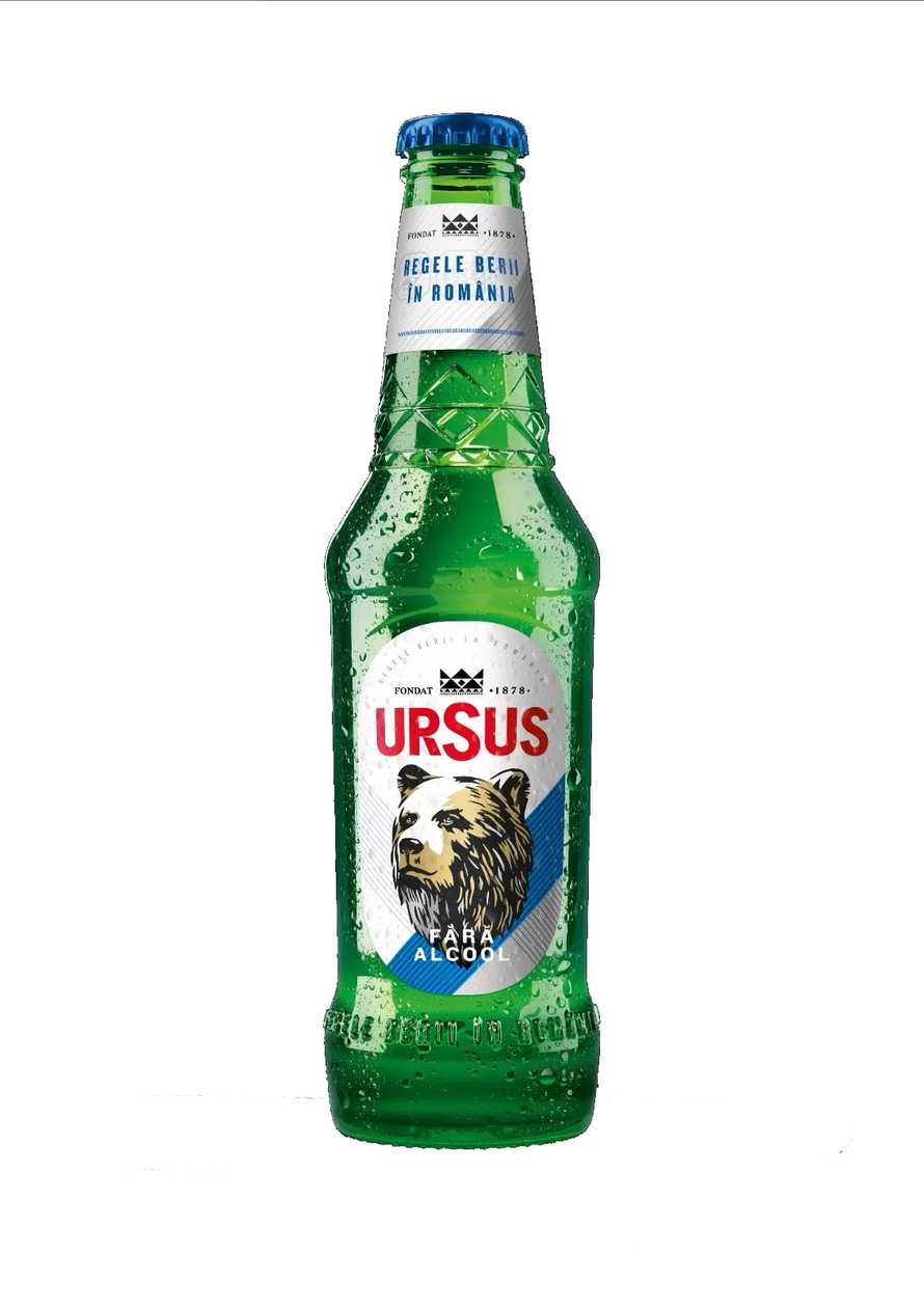 Bere Ursus fără alcool (330ml)