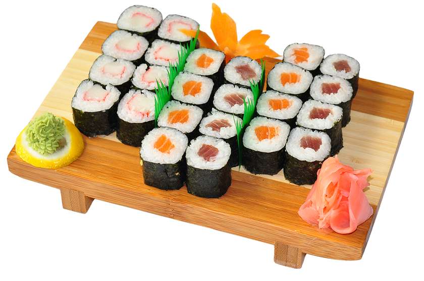 A17. Sushi Maki (Losos, Tuňák, Krabi)