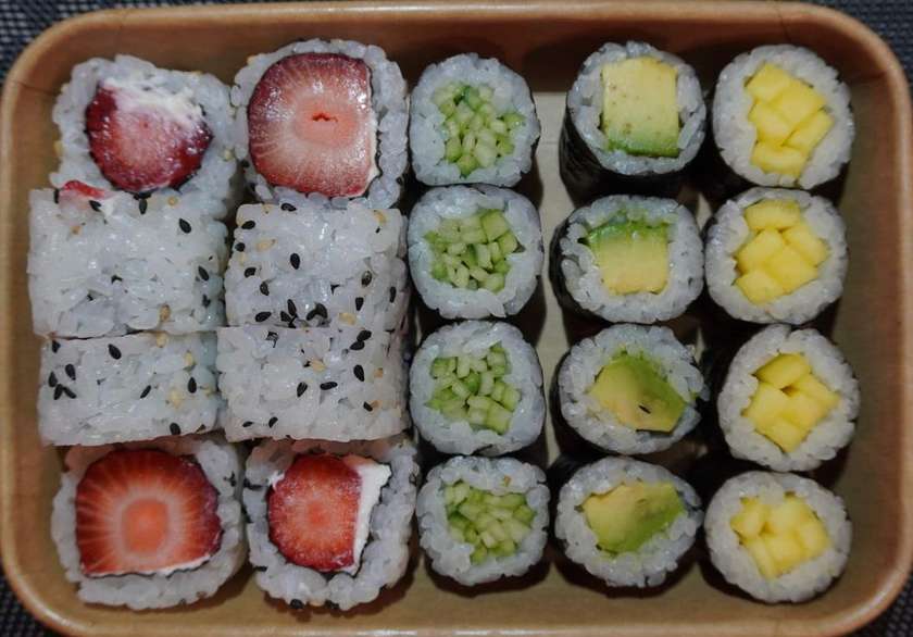 Sushi vegetariano