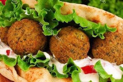 Doner Kebab with Falafel
