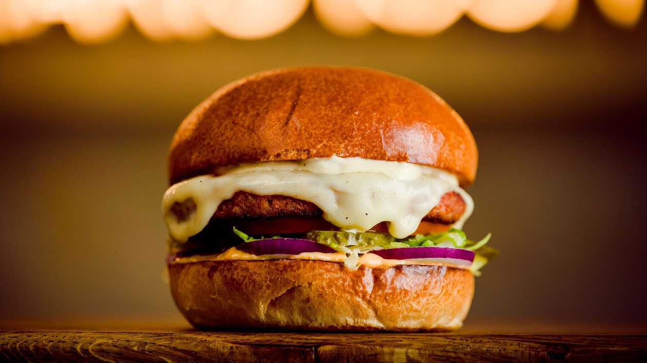 Vegetarian burger