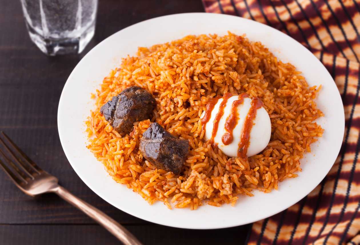 Goat Jollof