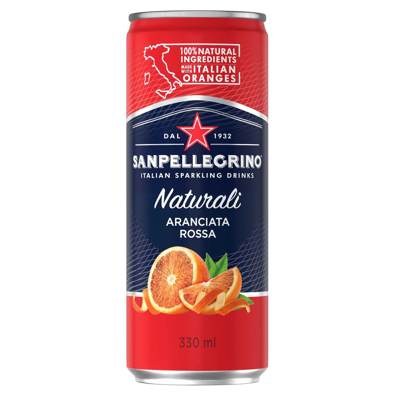 San Pellegrino Naturali Rossa Aranciata 0,33 l