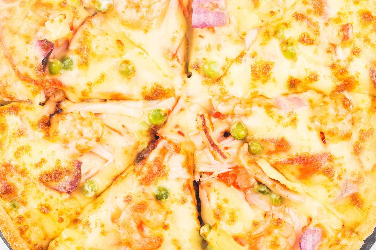 Shrimp Fajita Pizza