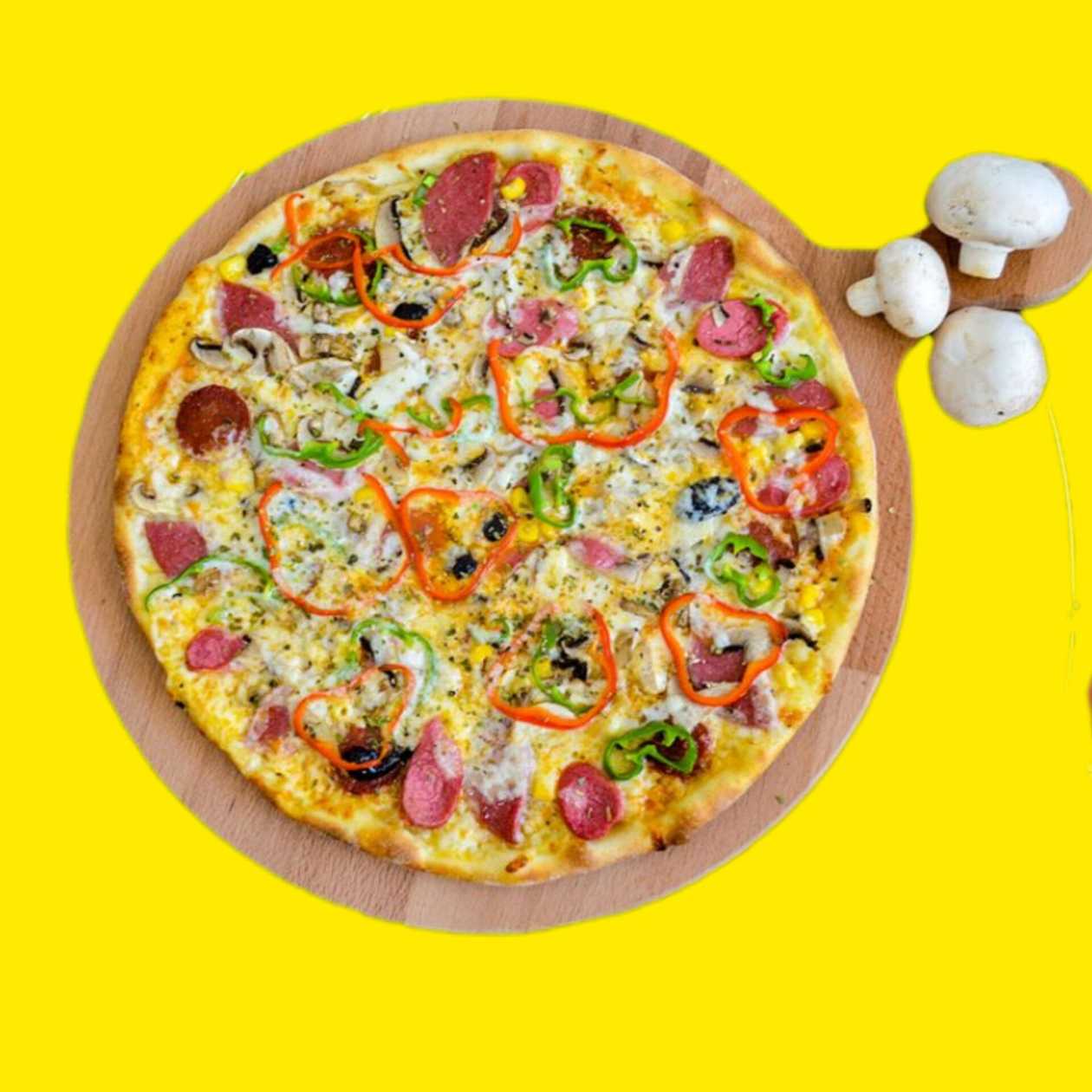 KARIŞIK PİZZA  (25 sm)