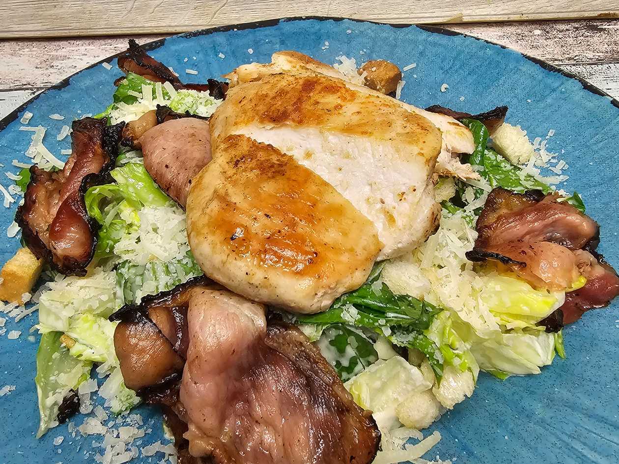 Halibut ceviche with vegetables