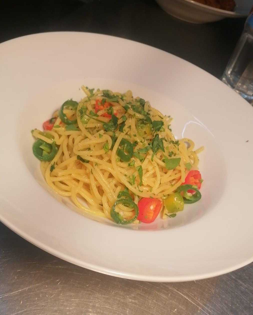 Spaghetti Aglio,Olio e peperoncino