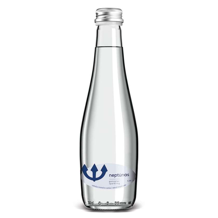 Mineral water Neptune carbonated 0,33 l