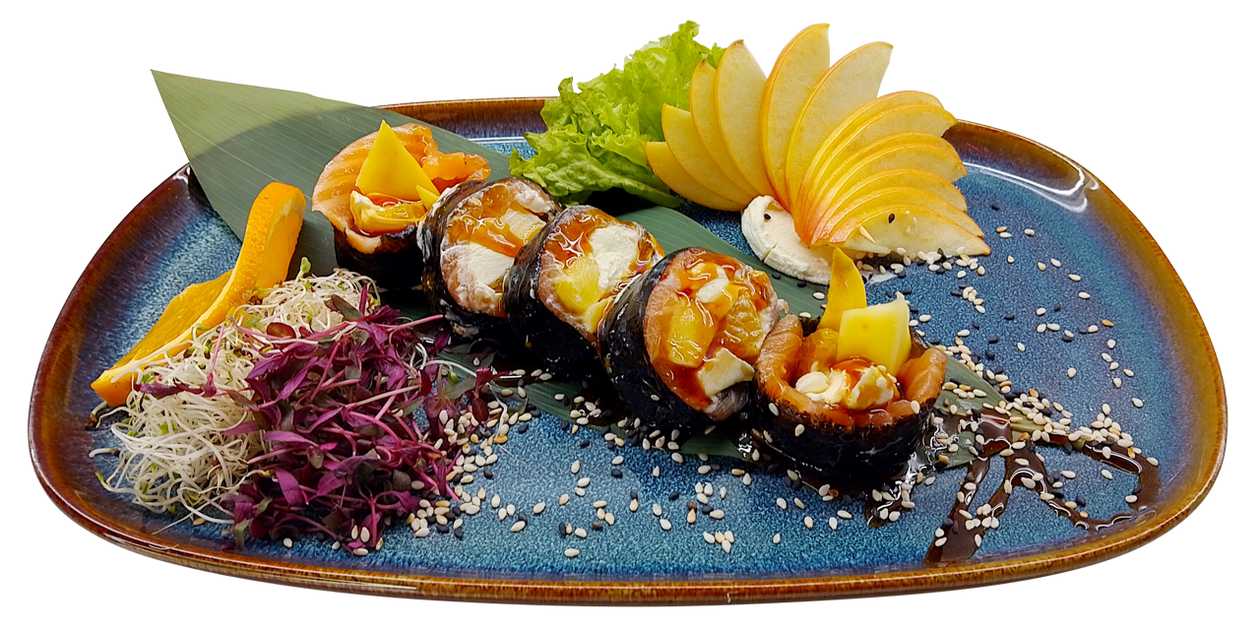 SASHIMI SAKE FRUITS