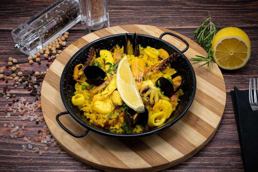 Seafood Paella
