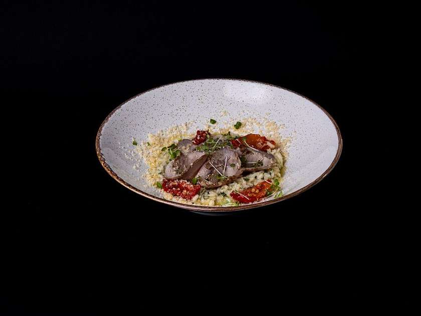 Risotto with Roast Beef