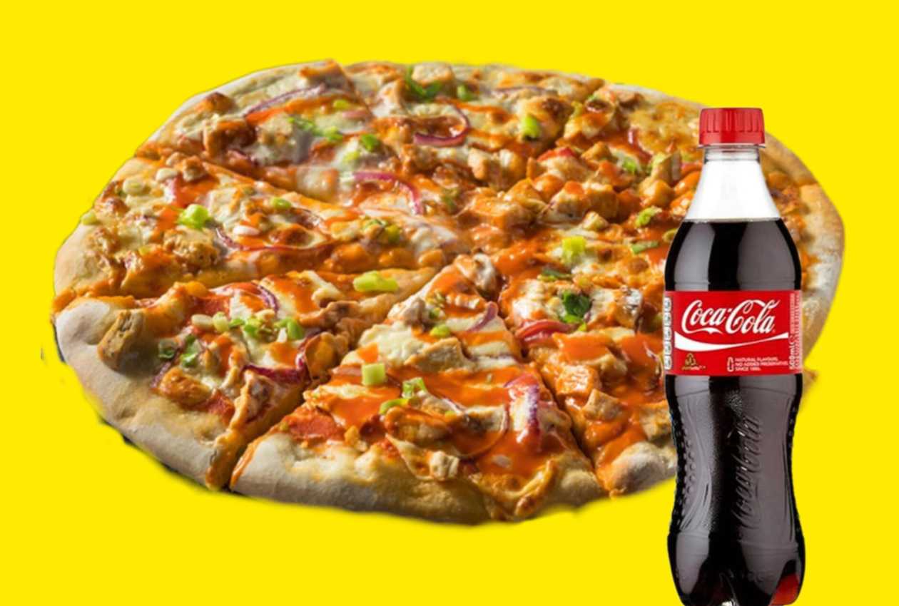 TOYUGLU🍕PENDİRLİ PİZZA   ( 25 cm.) + COLA (300 ml.)