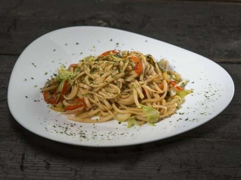 Udon Noodles with Vegetables
