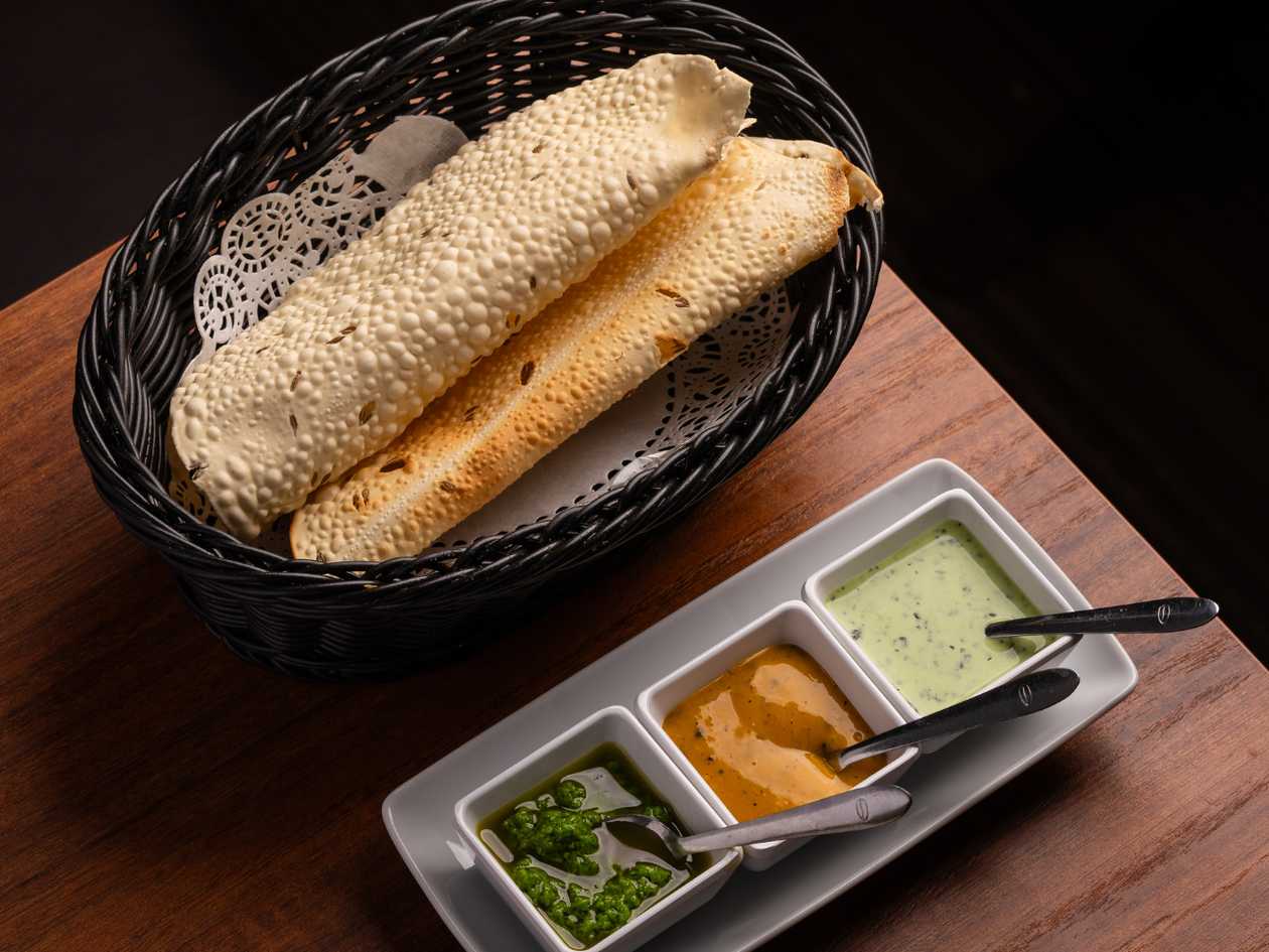 Papadom with Chutney