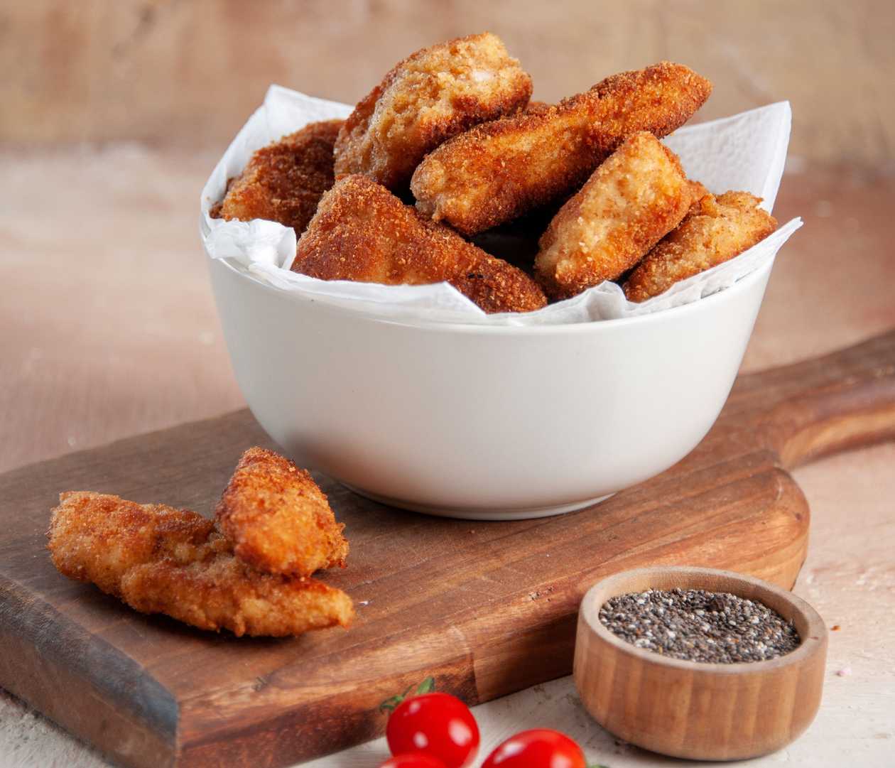 Філе білої риби в паніровці (150 грам)