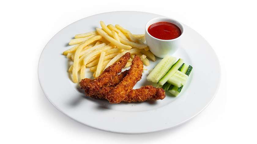 Crispy chicken strips
