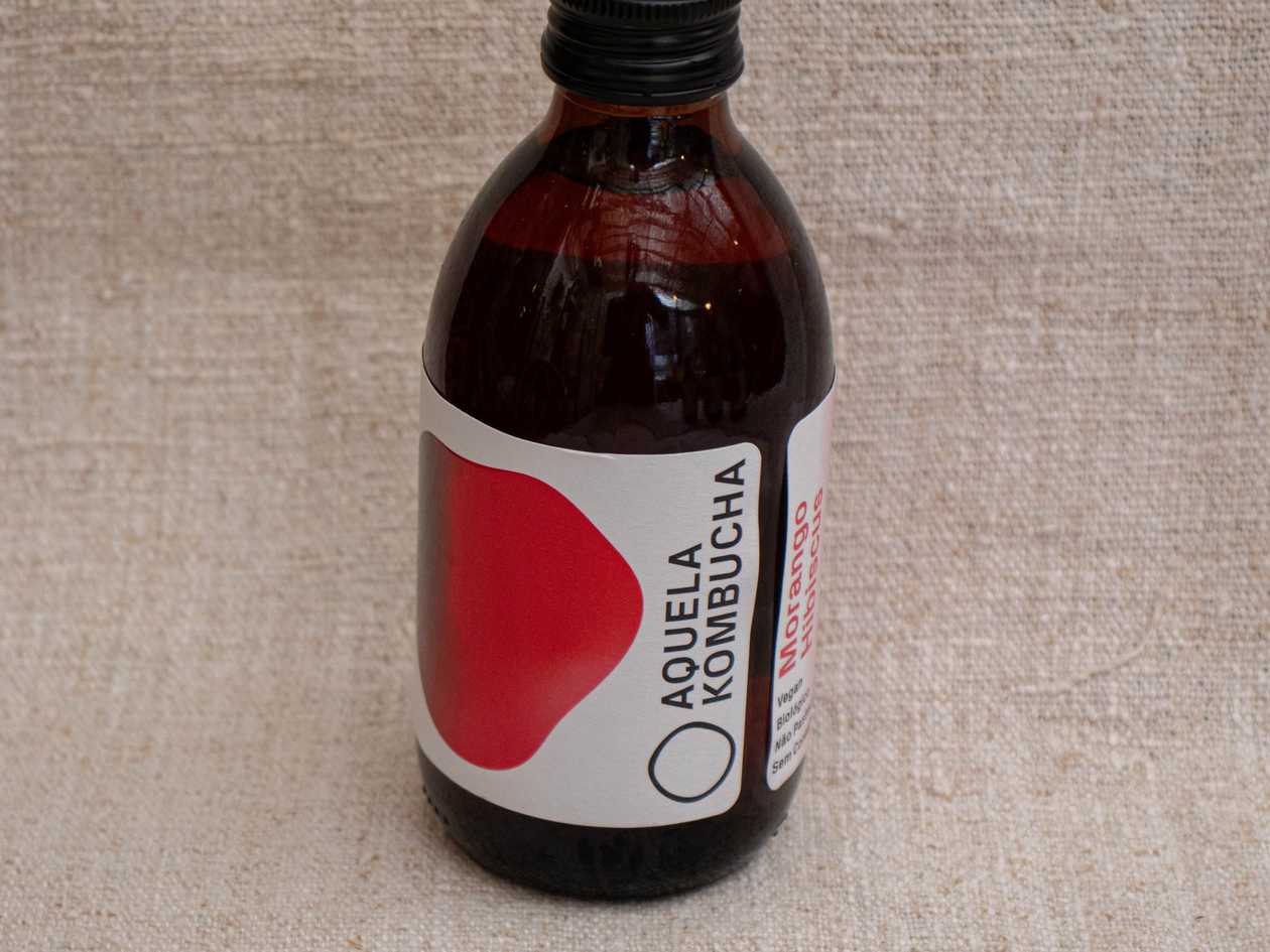 Aquela Kombucha 250ml - Strawberry/Hibiscus