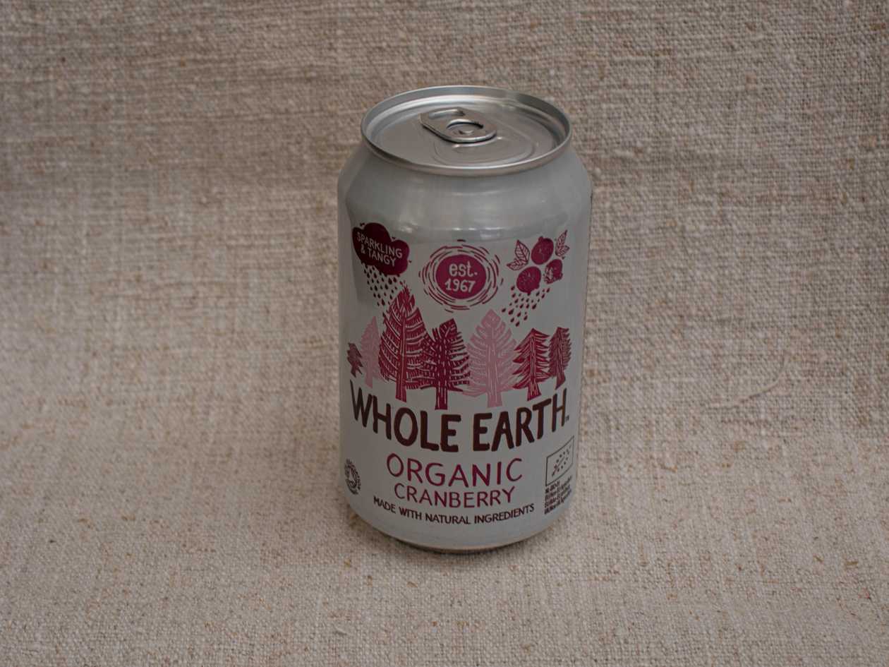 Whole Earth Organic 330ml - Cranberry