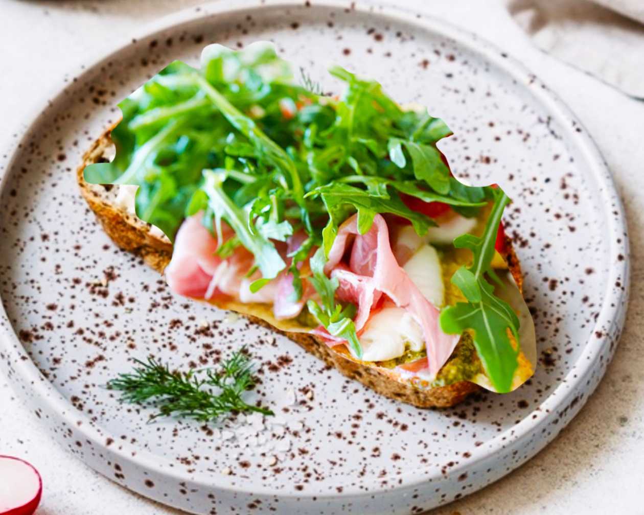 Brie & prosciutto