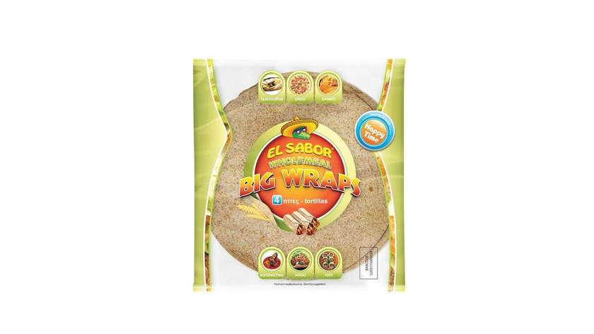 El Sabor Whole Grain Wraps