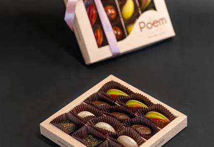 PRALINE MIX WITH MACADAMIA, PISTACHIO AND HAZELNUTS