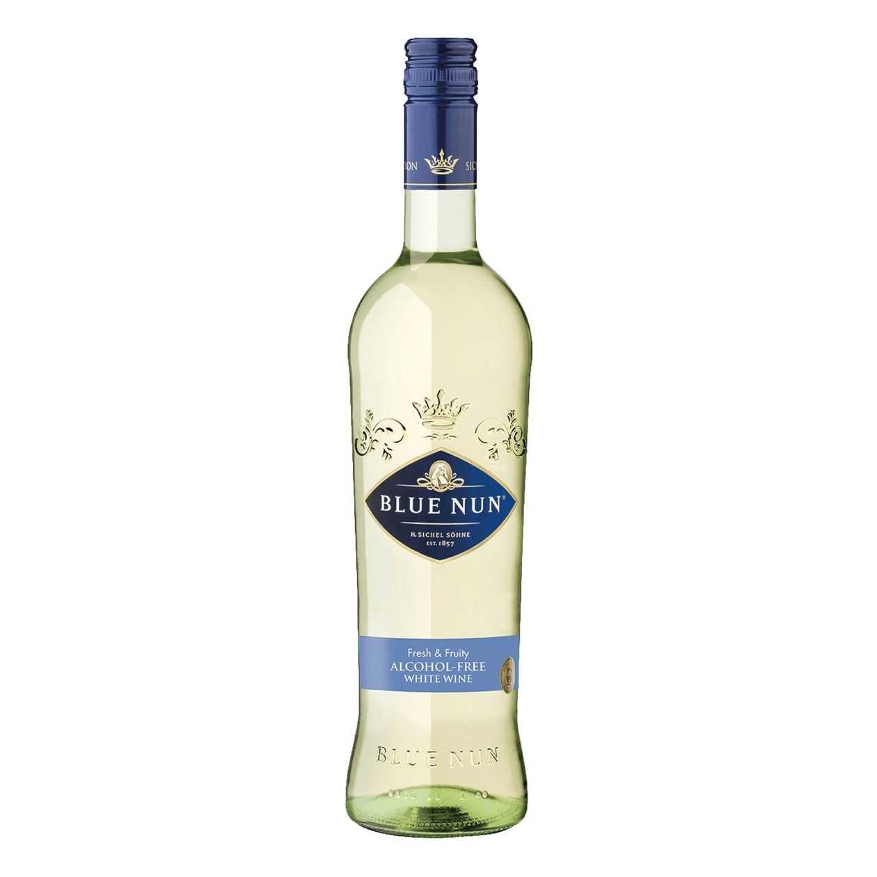 Вино Blue Nun White безалкогольное 0,75 л