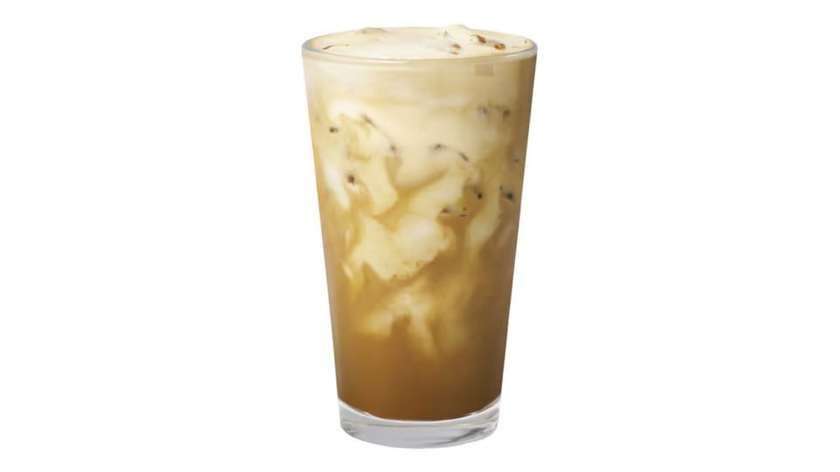 Iced White Chocolate Pistachio Oat Shaken Espresso