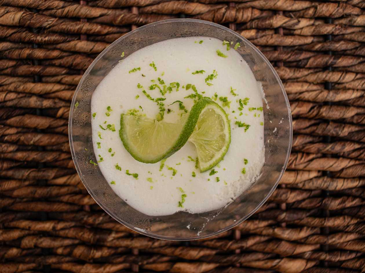 Lime Semifreddo (Vegan and Gluten-Free)