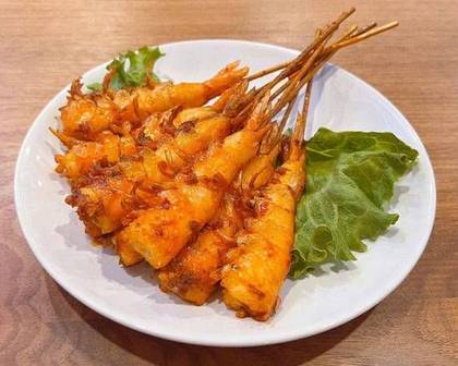 M111.Espetadas de Gambas Picante