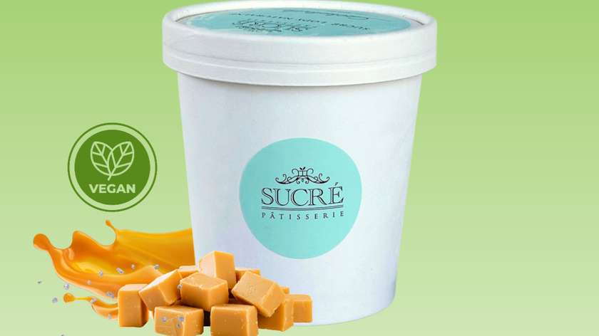 Wegański solony karmel