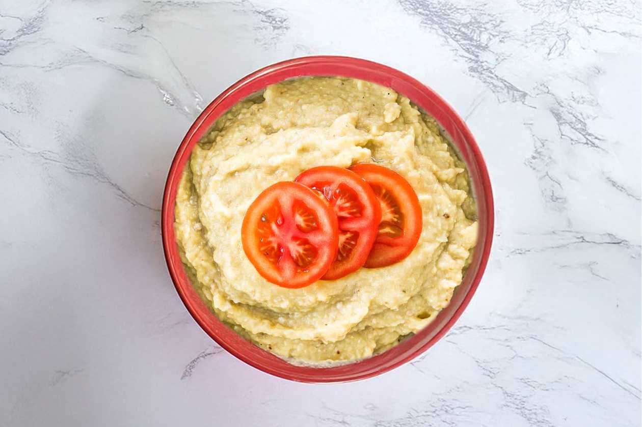Eggplant Salad with Tomatoes