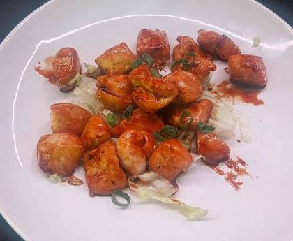 M115.Frango Teppanyaki