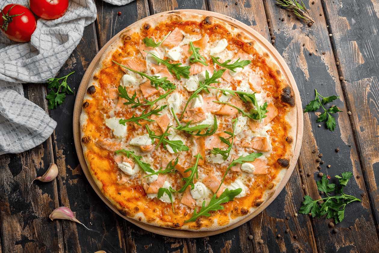 Salmon Pizza