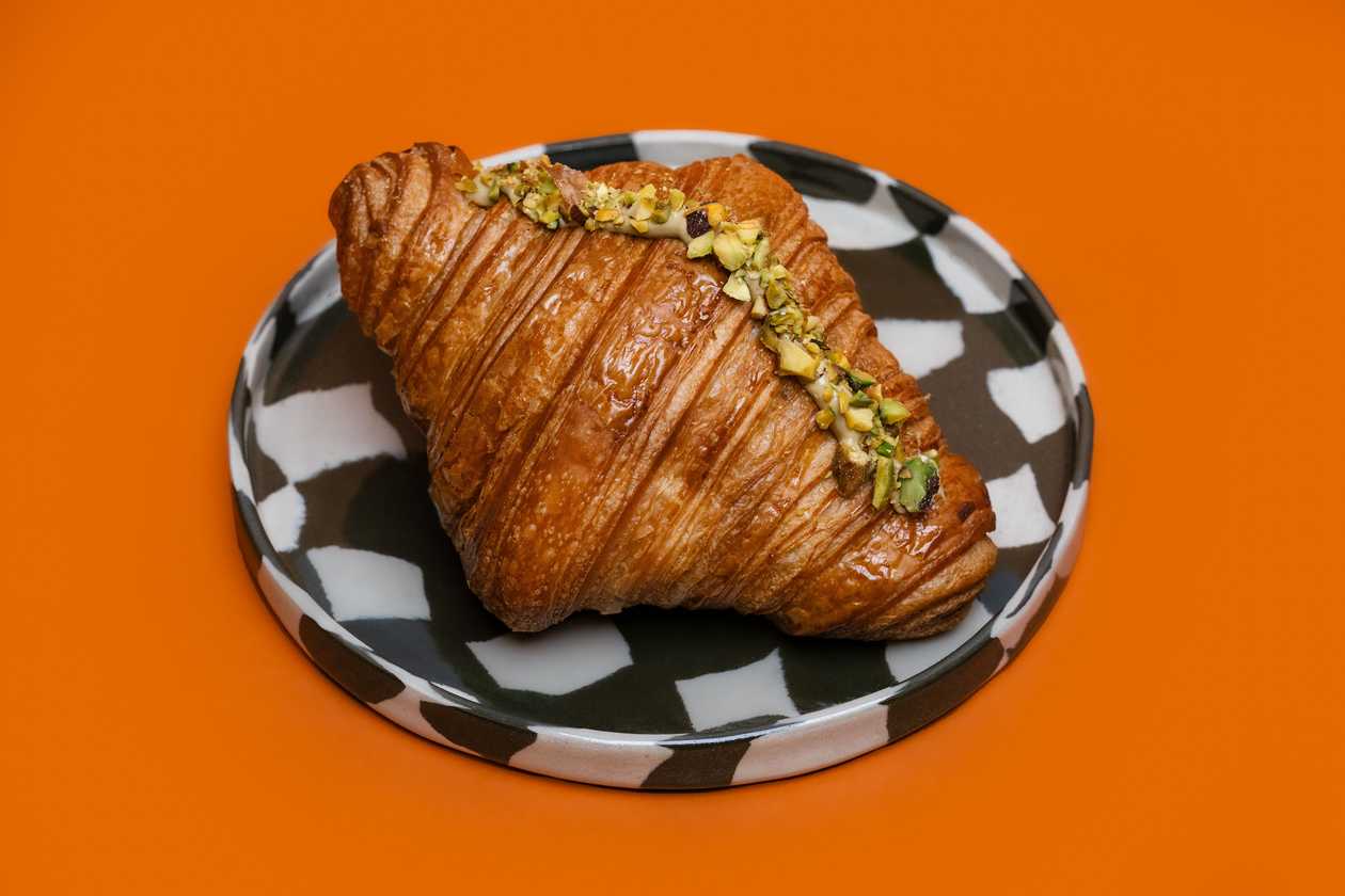Pistachio croissant