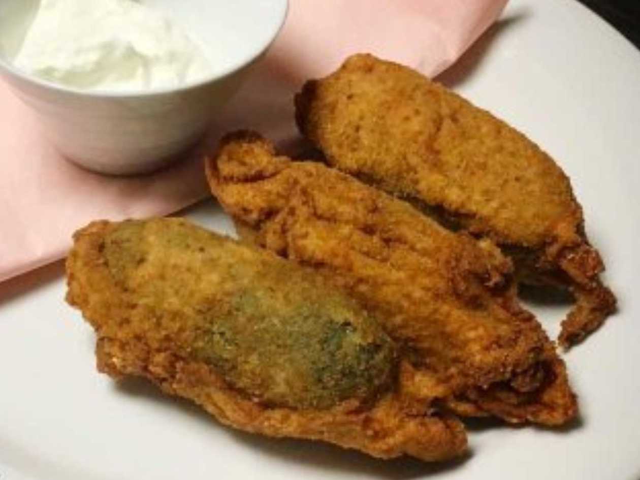 4ks Smažené jalapeno papričky, samuraj majonéza