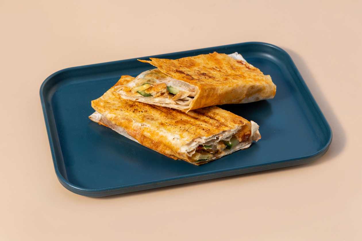 Chicken Burger Wrap