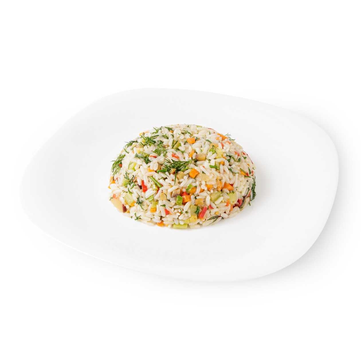 Rice with Vegetables 250g rice / 50g vegetables