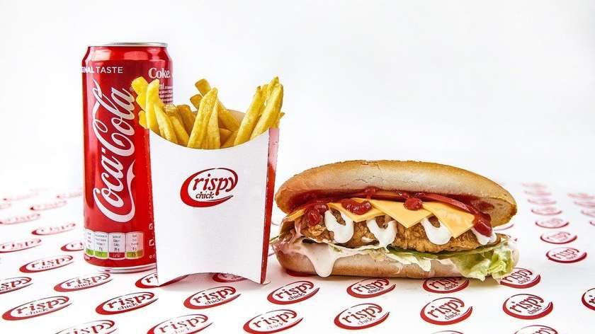 Chicken long cheese sandwich set