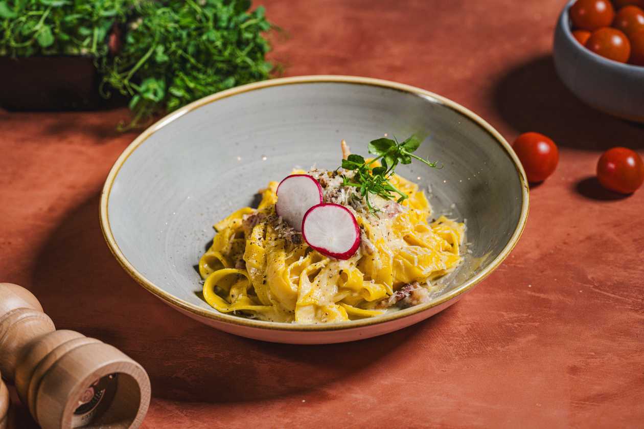Tagliatelle Carbonara